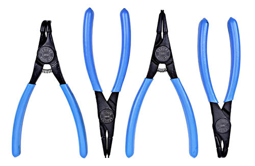 Jogo De Alicates Para Anéis 8 C8000 A-j4 4 Peças Gedore