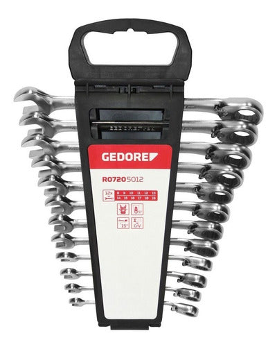 joog combinada catraca reversível 12pç 8 a 19mm gedore red