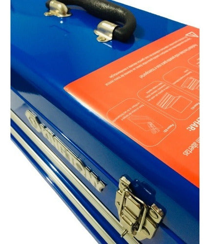 Baú Para Ferramentas Metálico 87a07-2a-b Cor Azul King Tony