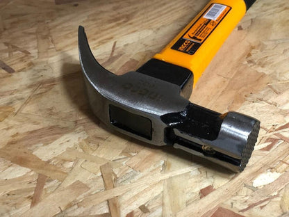 Martelo Unha Magnético Cabeça Aço Forjado 450g 29mm Ingco