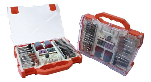 Jogo De Acessórios P/ Micro Retífica C/ 99 Pçs Bestfer