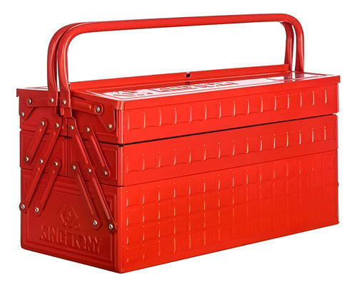 Caixa Metálica Sanfonada - Vermelha King Tony Vermelho