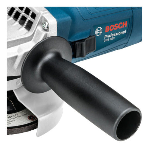 Mini Esmerilhadeira Angular Bosch Professional Gws 850 Azul 850 W 220 V + Acessório