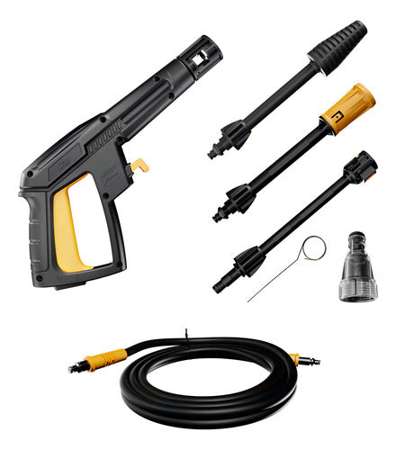 Lavadora De Alta Pressão Wap Wl 2660 Turbo 1800w 220v Cinza E Amarelo 220v 60 Hz