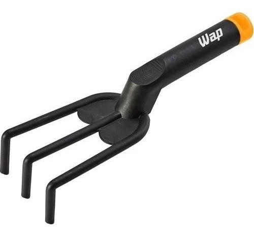 Kit Jardinagem Manual Com Duas Pás E Um Ancinho Gkjm01 Wap Preto