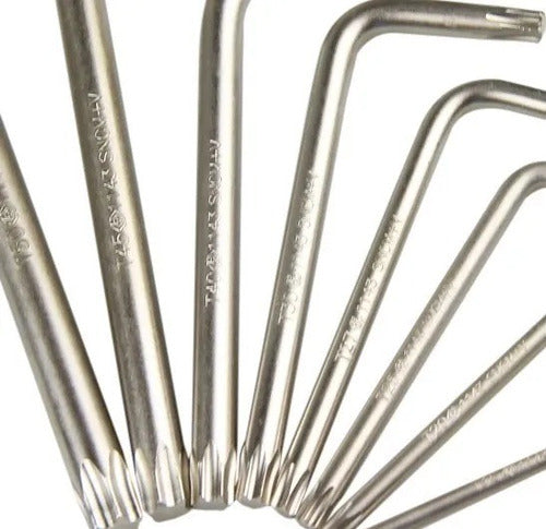 jogo de chave torx curto t10 a t50 king tony 9 peças 20309pr