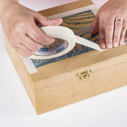 Fita Crepe Uso Geral Adesiva 18mmx50m Tekbond