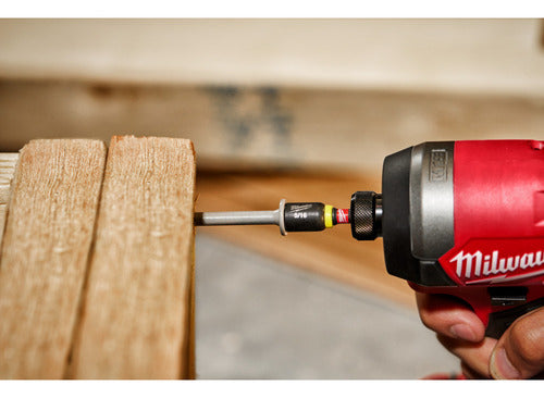 adaptador mág milwaukee 1/4 x 50mm x 5/16 c 3pçs 49-66-4523