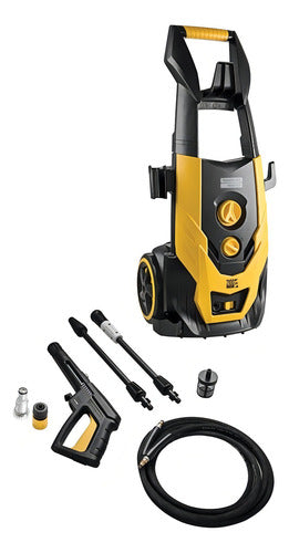 Lavadora De Alta Pressão 2100w Com 2100psi Tramontina 220v Amarelo