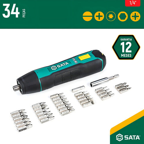 parafusadeira elétrica á bateria 3.6v recarregável usb sata