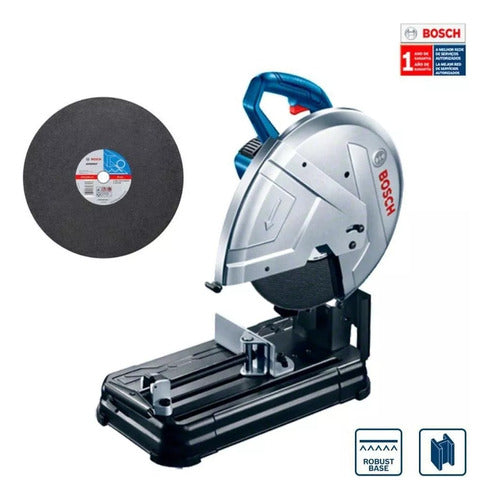 policorte cortadora disco metais bosch gco 220 2200w 220v