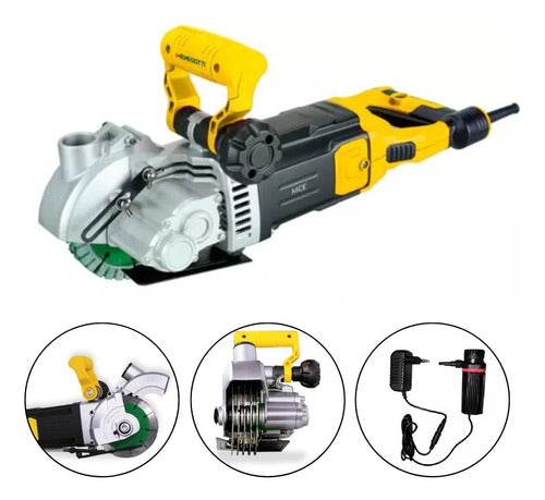 Cortadora De Parede Mce2400 Com Motor Monofásico Menegotti