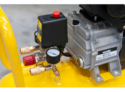 Compressor De Ar 7,3 Pés 50 Litros 2 Hp Mcv50 Vonder Amarelo