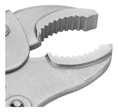 Alicate De Pressão 10 Pol 250 Mm Mordente Curvo Mtx