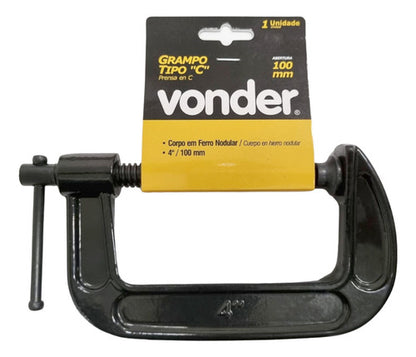 Grampo Para Marceneiro Tipo C 04 Vonder