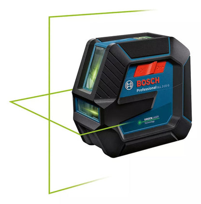 Nível Laser Linha Verde Gll 2-15 Profissional C/maleta Bosch