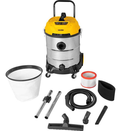 Aspirador De Pó E Líquidos 60l Apv2460 220v Vonder Amarelo