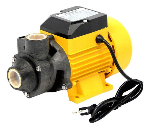 Bomba D Água Periférica Acquaclean Ferrari 2400l/h 1/2cv Amarelo 127/220v Monofásica