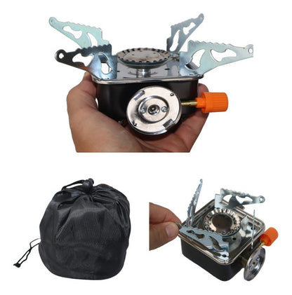 Fogareiro Portatil Dobravel Para Camping E Viagem Bestfer Gá