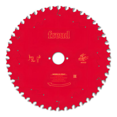 disco de serra 10 pol 40 dentes pra madeira freud fr23w002t vermelho