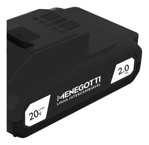 Bateria Íon De Lítio 20v 2,0ah Intercambiável Mbi Menegotti