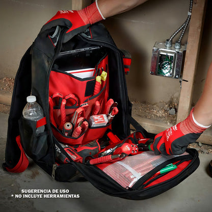 Mochila Milwaukee 48-22-8202 Vermelha E Preta 50cm