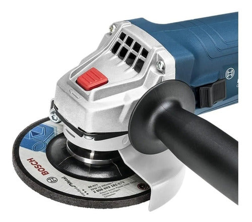 mini esmerilhadeira angular bosch professional gws 850 azul 850 w 127 v + acessório