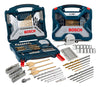Kit De Pontas E Brocas Em Titânio Bosch X-line 70 Peças