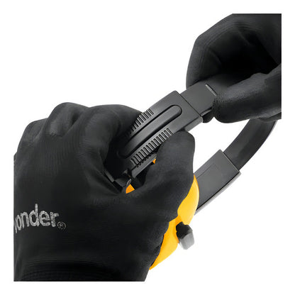 Abafador De Ruídos Tipo Concha 19 Db Arv 300 Vonder Amarelo