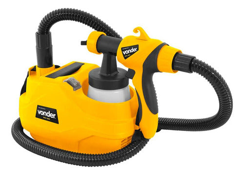 Pistola Pintura Pulverizadora Vonder 600w 220v Bico 3 Ajuste