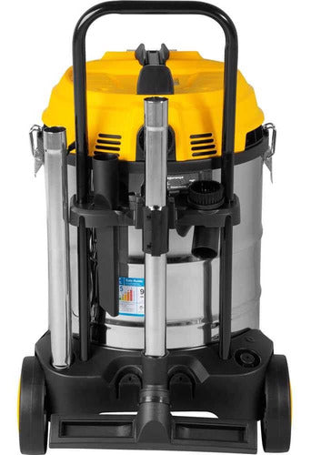 aspirador de pó e líquidos 60l apv2460 220v vonder amarelo