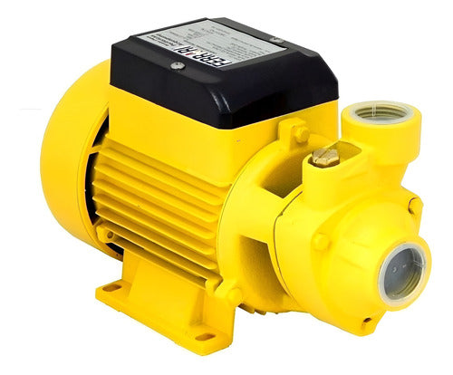 bomba periferica ferrari acquapump 1/2cv ip44 monofasico amarelo 60 monofásica