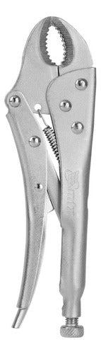 Alicate De Pressão 10 Pol 250 Mm Mordente Curvo Mtx