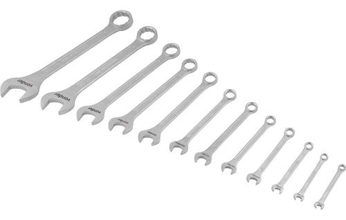 Jogo Chaves Combinadas 6 Mm A 32 Mm Com 12 Peças Vonder