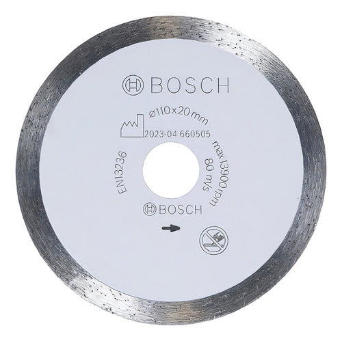 Disco Diamantado Ceramic Contínuo 110mm Bosch Standard