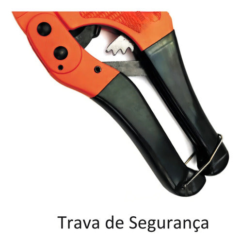 cortador de tubo cano de pvc até 42mm com trava bestfer