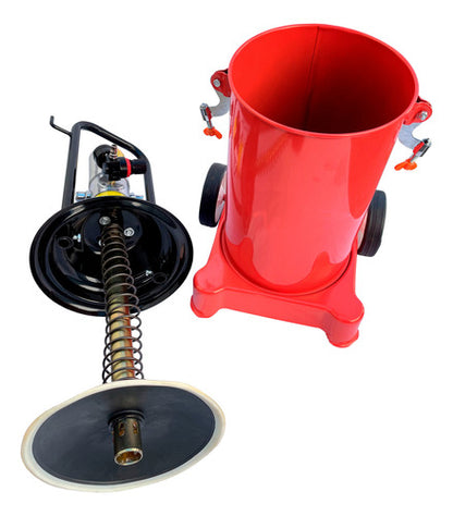 Engraxadeira Pneumática Propulsora P/ Graxa Balde 12kg