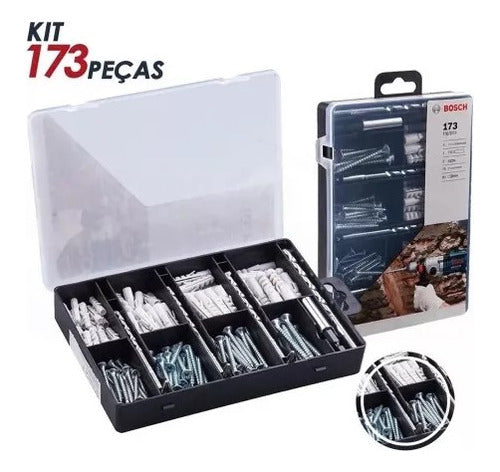 KIT FIXACAO C/ 173 PCS BOSCH