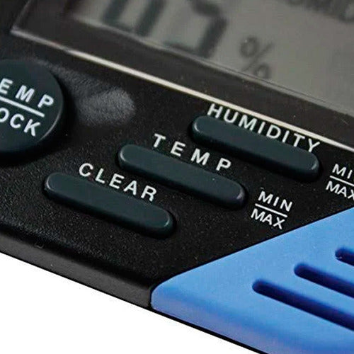 Relógio Termo-higrômetro Digital Mt-241 Minipa