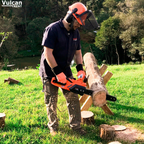 eletrosserra 2200w 127v sabre 12 corrente 3/8 x 1,3mm vulcan