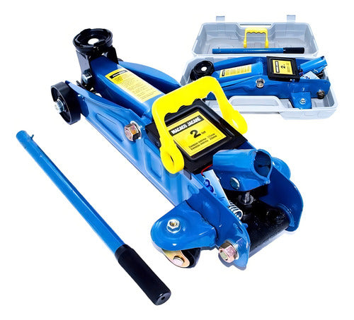 macaco jacaré hidráulico 2 ton com maleta 3081 bremen