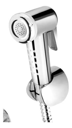 Ducha Higiênica Fame Com Registro E Derivação Cromada