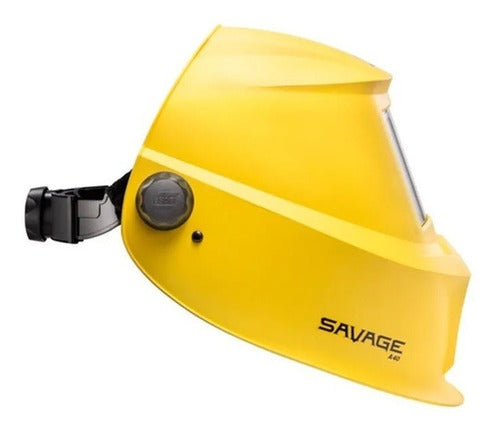 máscara de solda automática esab savage a40 amarela