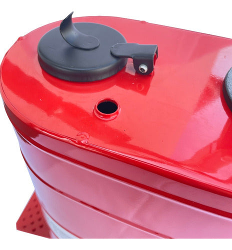 Bomba Manual Para Óleo 16l Lub 716 Lumagi Vermelha