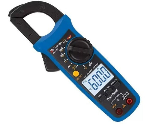 Alicate Amperimetro Digital Ncv True Rms Ac Et-3155 Minipa