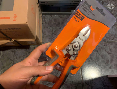 alicate corte diagonal com alívio de força 7.1/2  bestfer