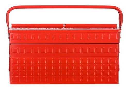 Caixa Metálica Sanfonada - Vermelha King Tony Vermelho