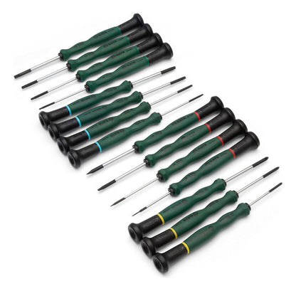 Jogo De Chave De Fenda Precisão Master Sata 15 Peças