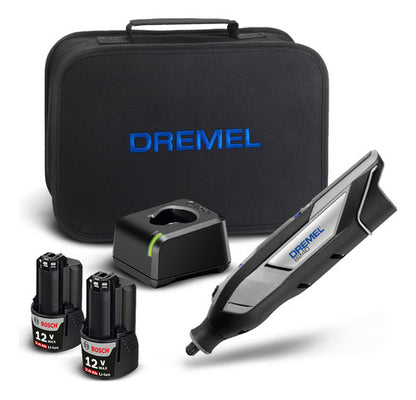 Dremel 8240 Micro Retífica Com 2 Baterias Carregador E Bolsa 175 W