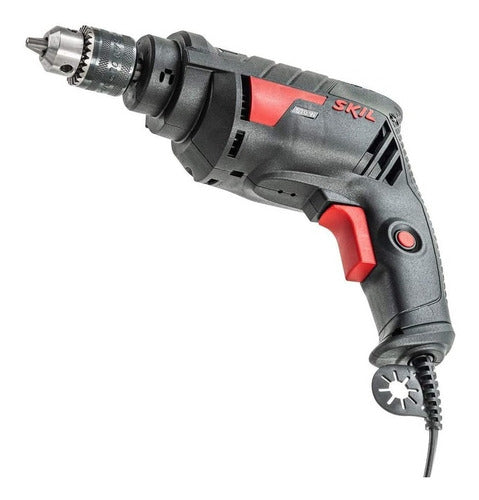 Furadeira Martelete Elétrica De 10mm Skil 6600 570w + Acessório 220v